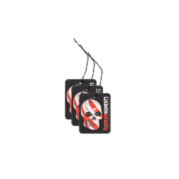 Candy Cane Skull Air Fresheners