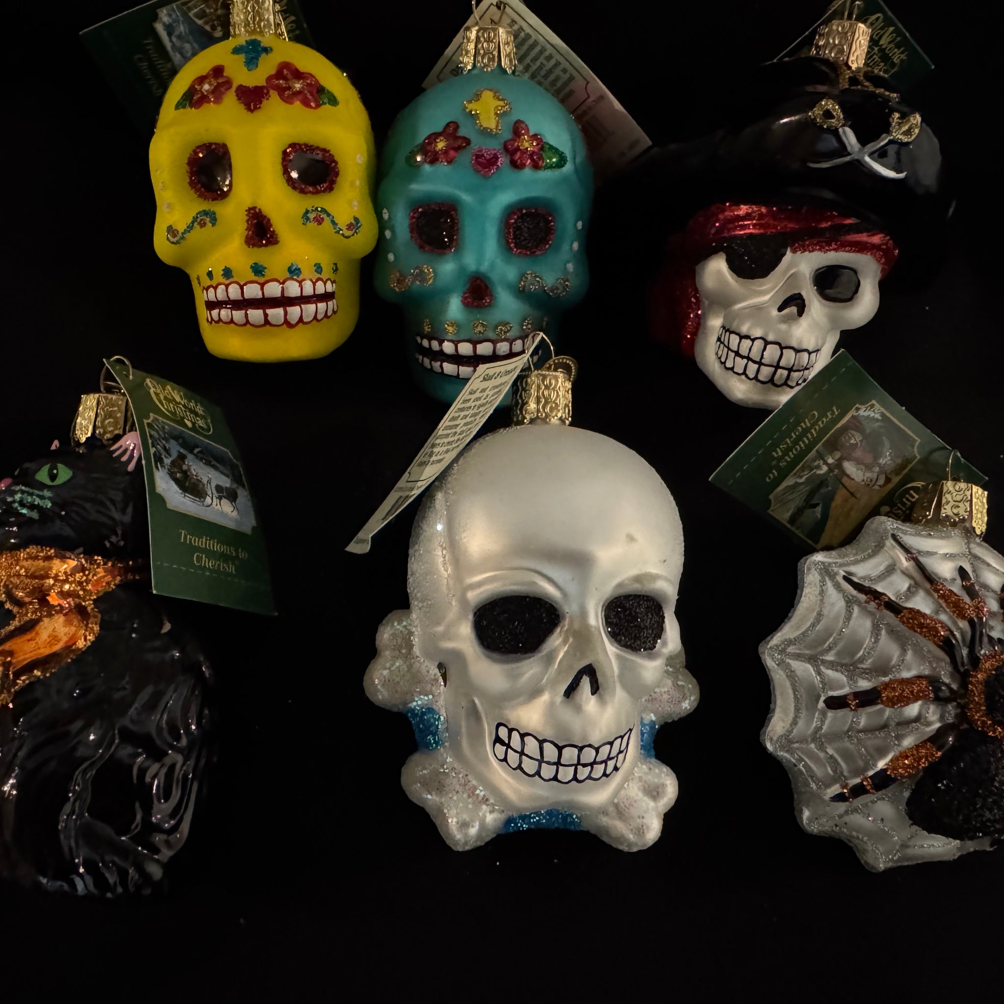 Old World Christmas Ornaments - 6 Pack (Limited Quantity) V1