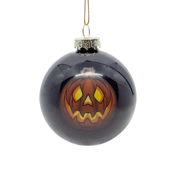 Ghoulish Glass Ornaments 4 Pack