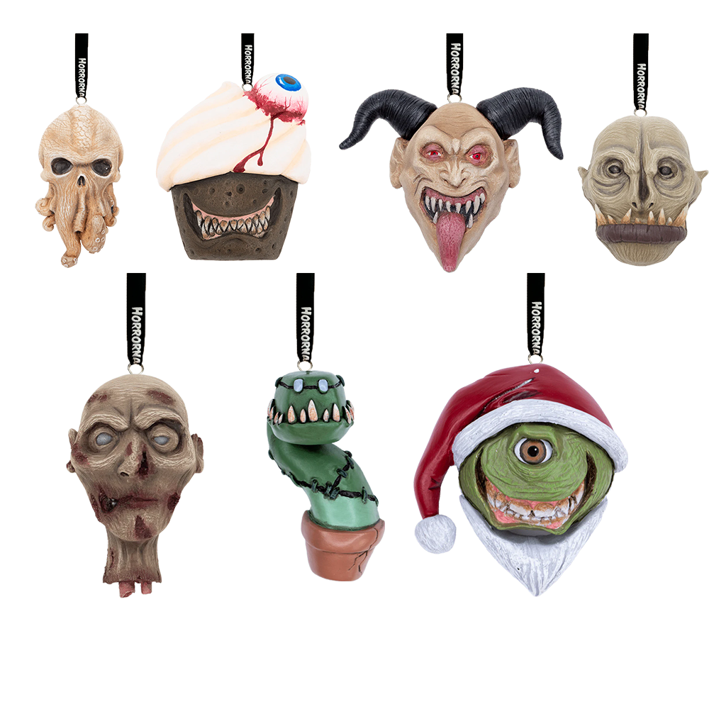 7 Pack of Horrornaments Flatbacks