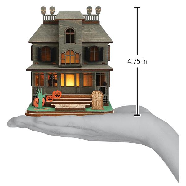 Ginger Boo! Haunted Mansion Ginger Cottage Ornament