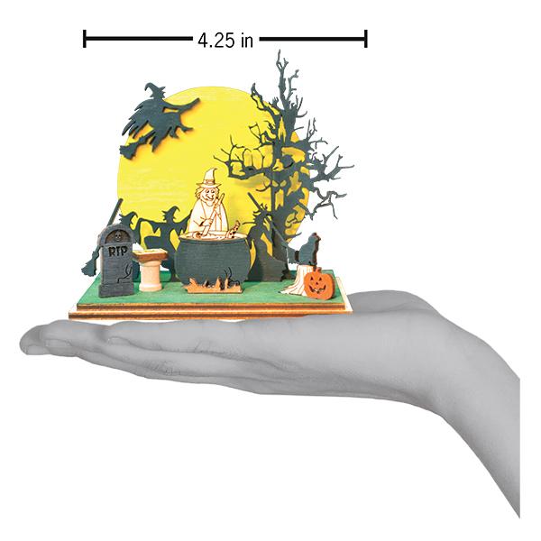 Ginger Boo! Witches Convention Ginger Cottage Ornament