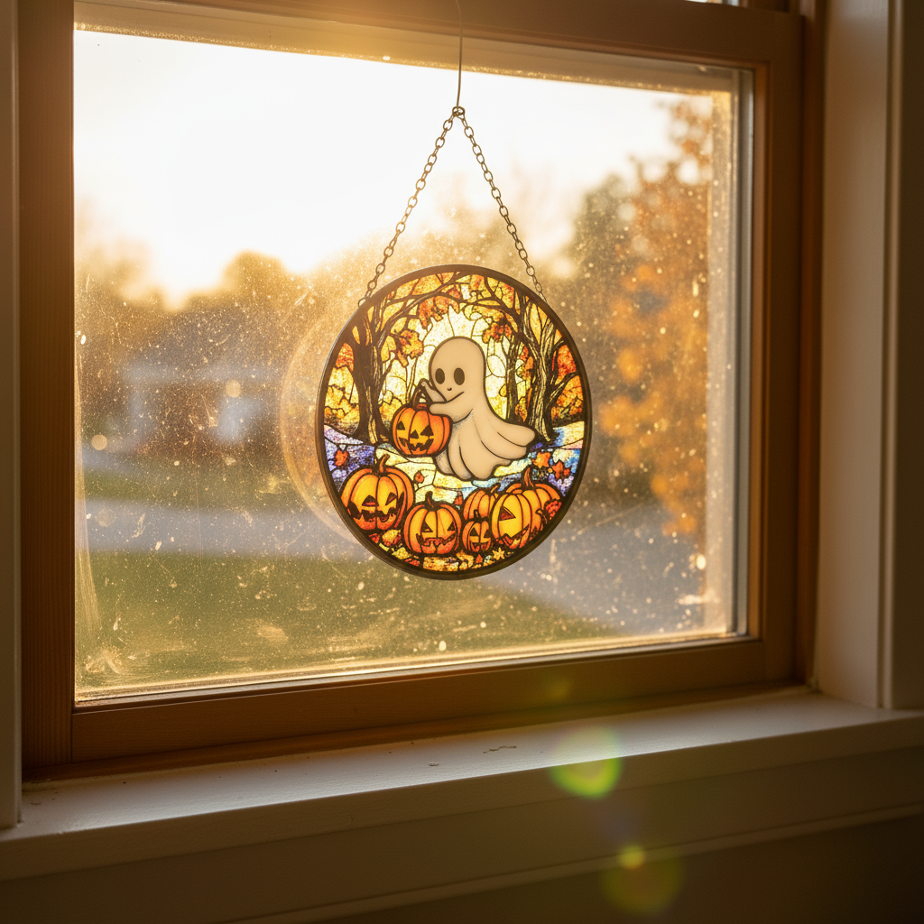 Sun Catcher - Boo-tiful Harvest 6"
