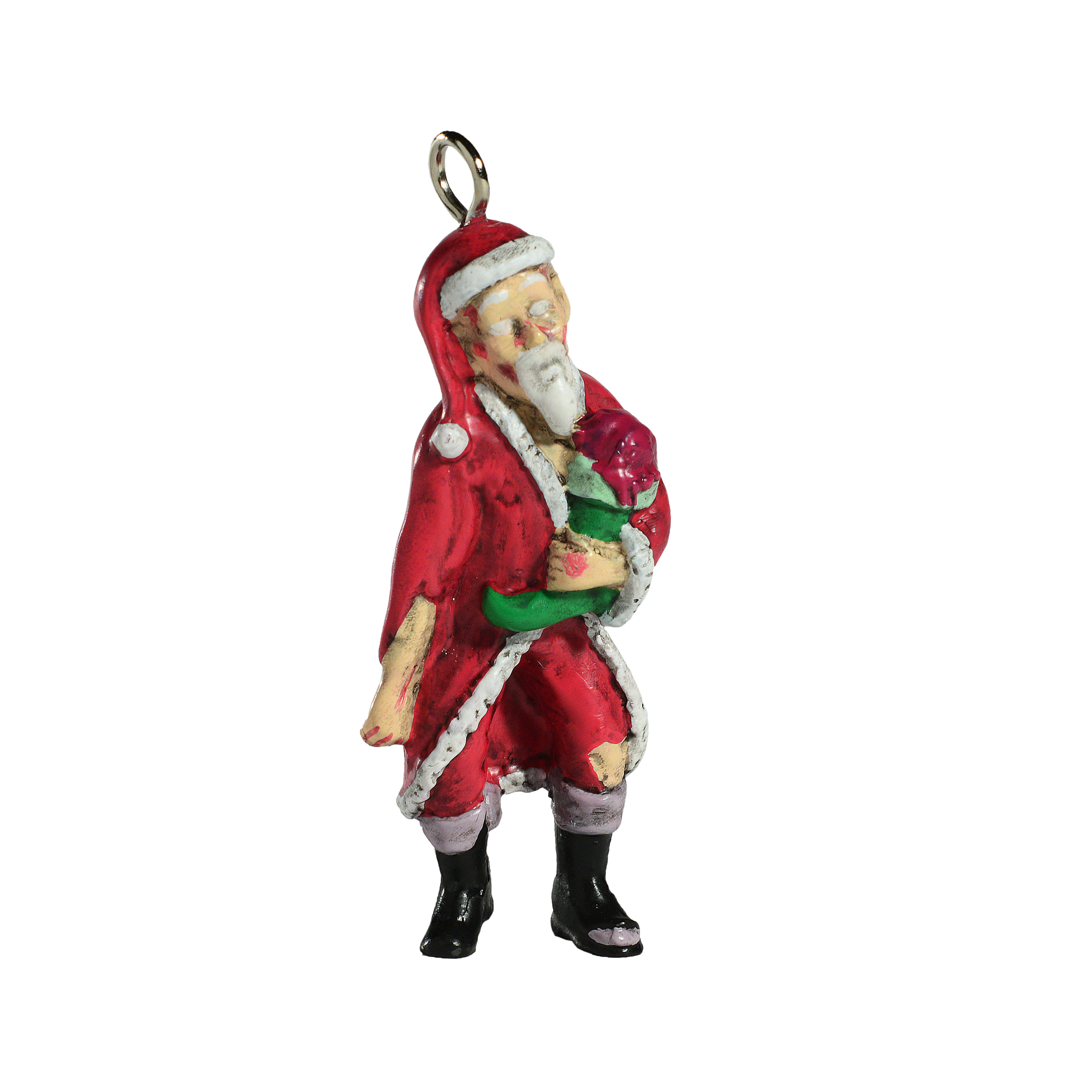 Mini Zombie Santa