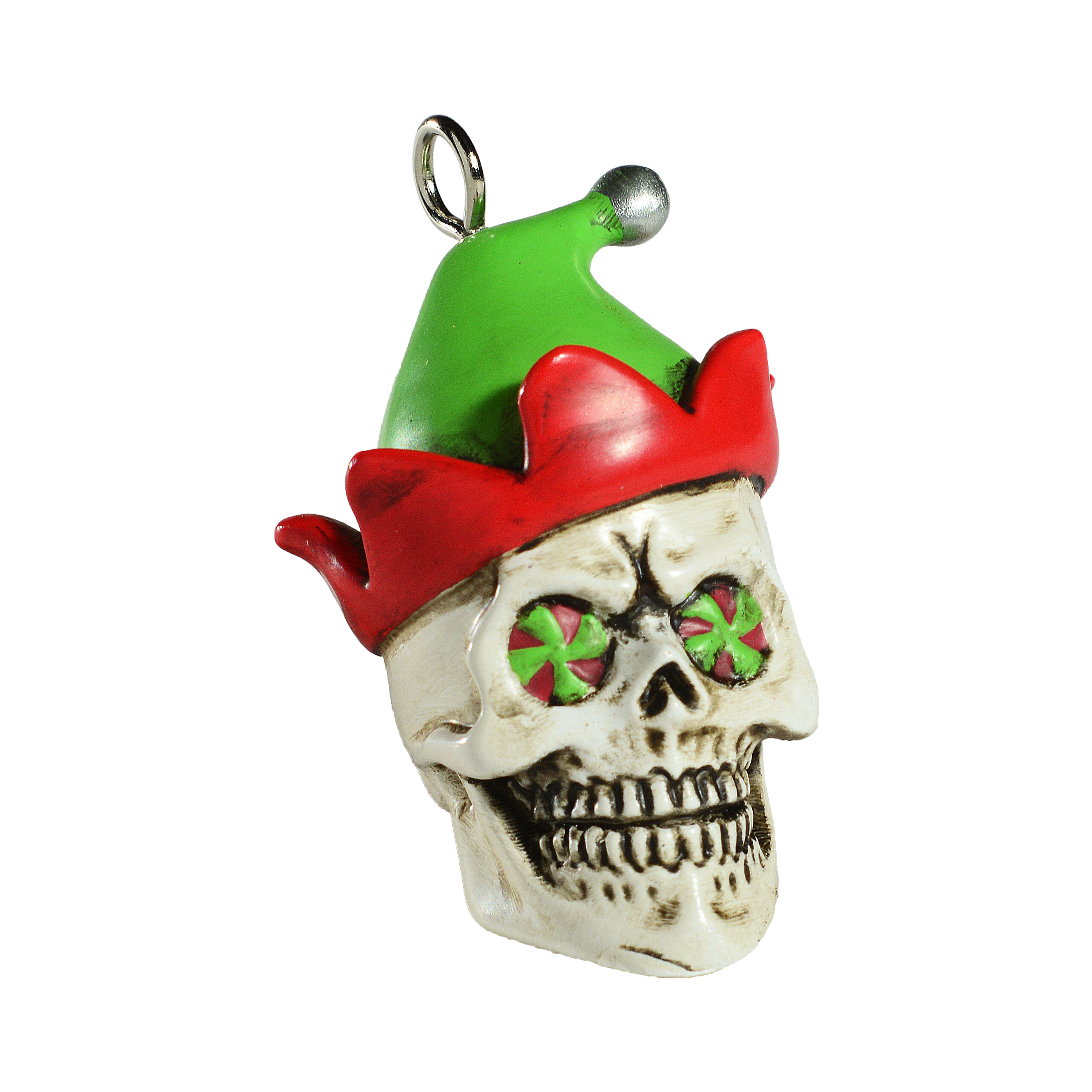 Mini Christmas Skull
