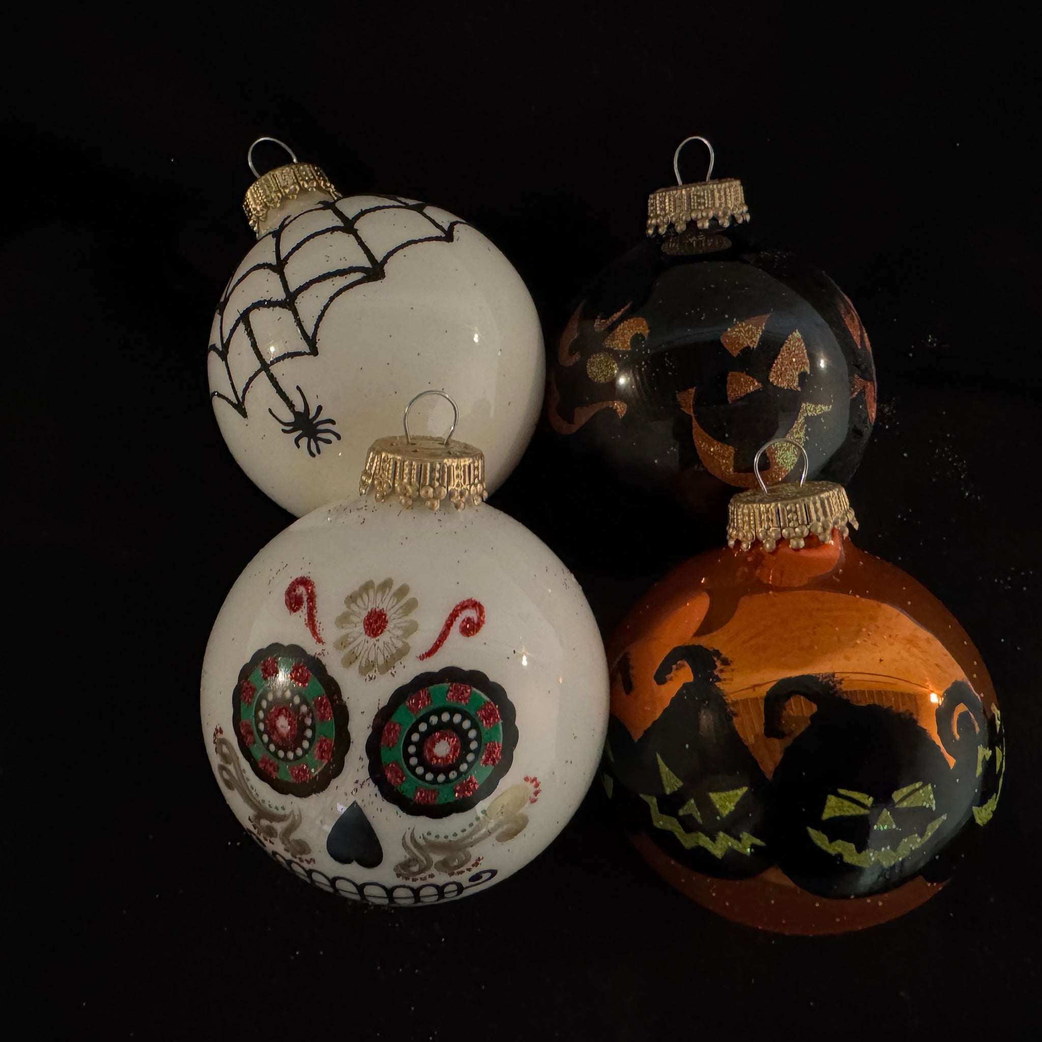 Krebs Halloween Ornament Balls - 4 Pack (Limited Quantity) (V1)