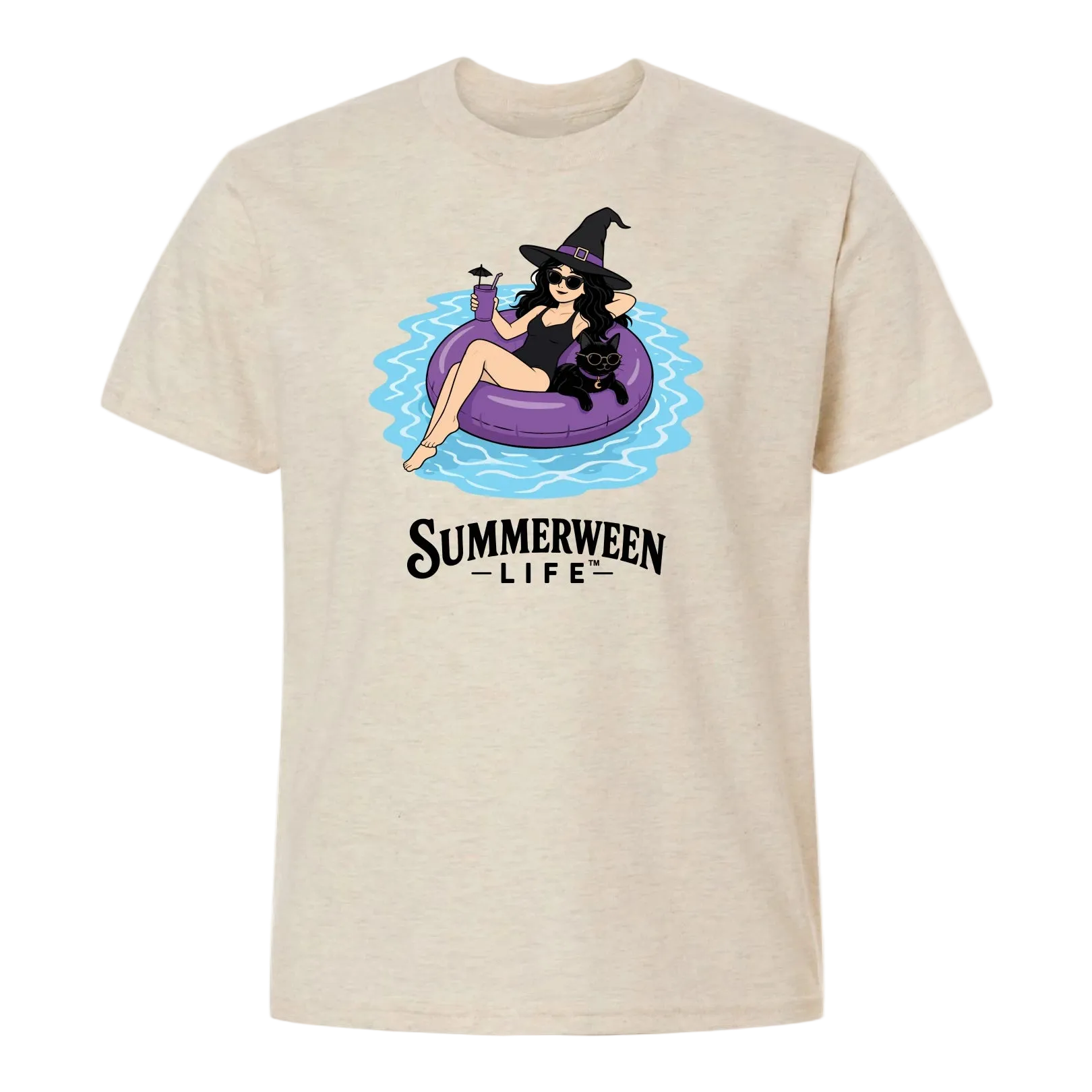 Witch Way to the Pool Youth Tee