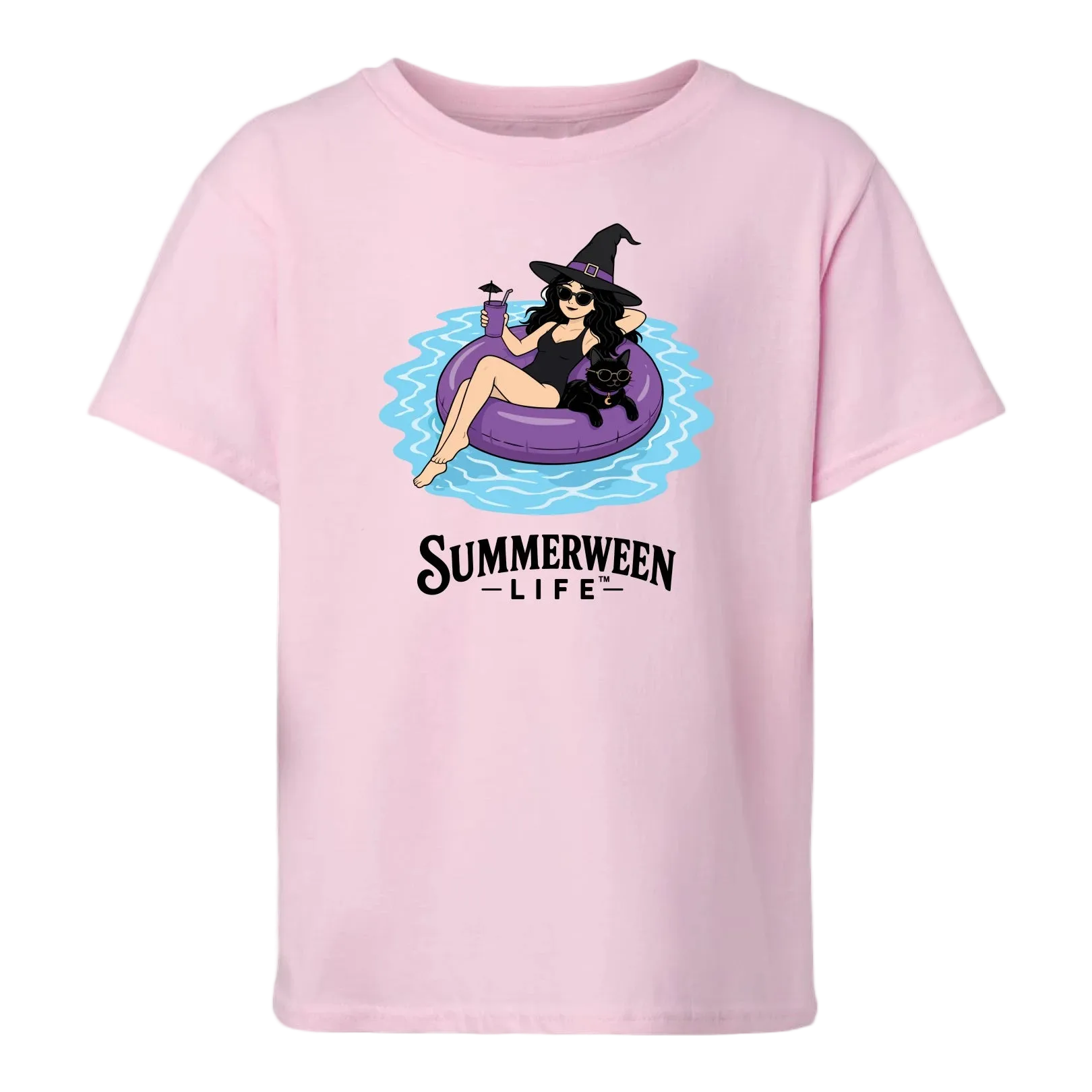 Witch Way to the Pool Youth Tee