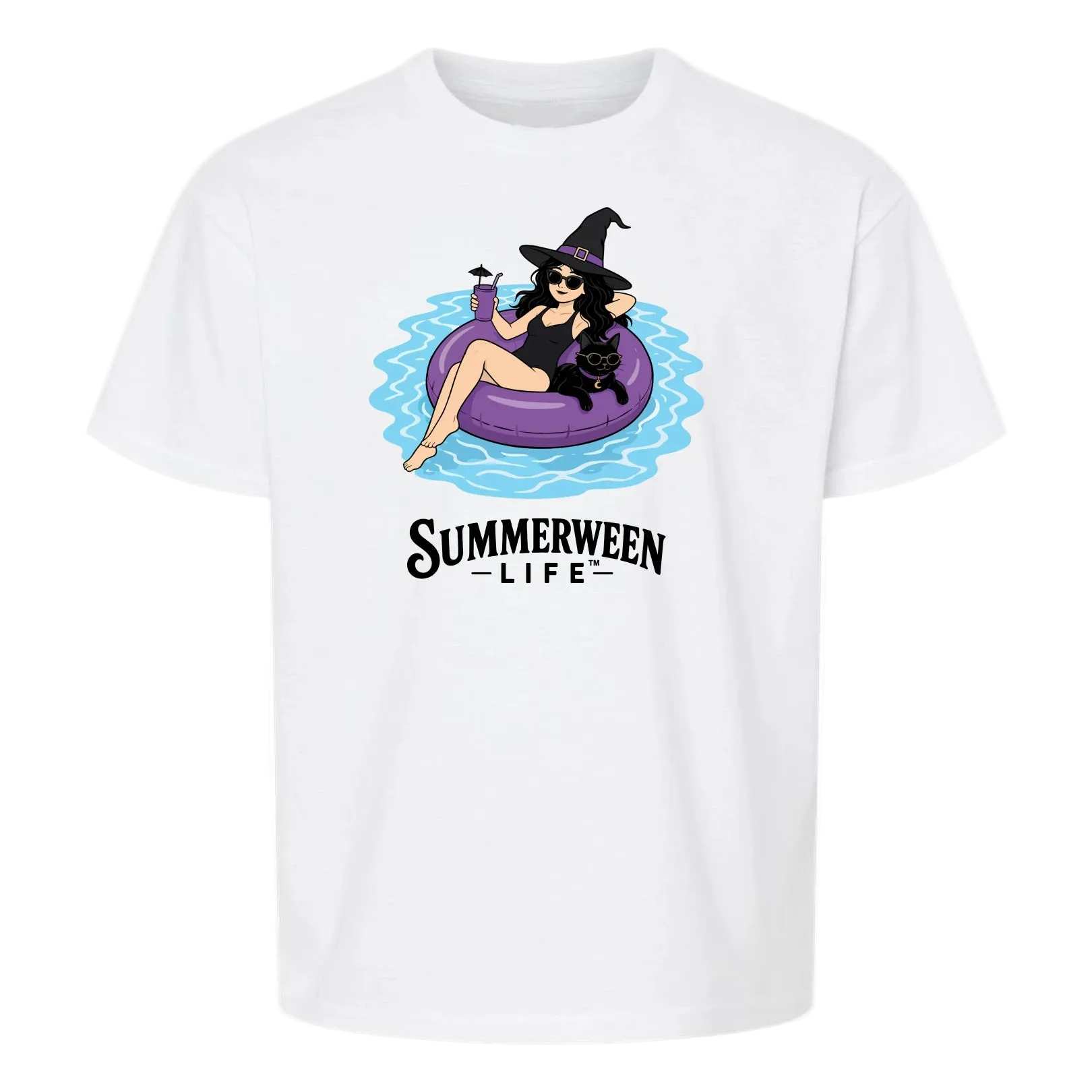Witch Way to the Pool Youth Tee