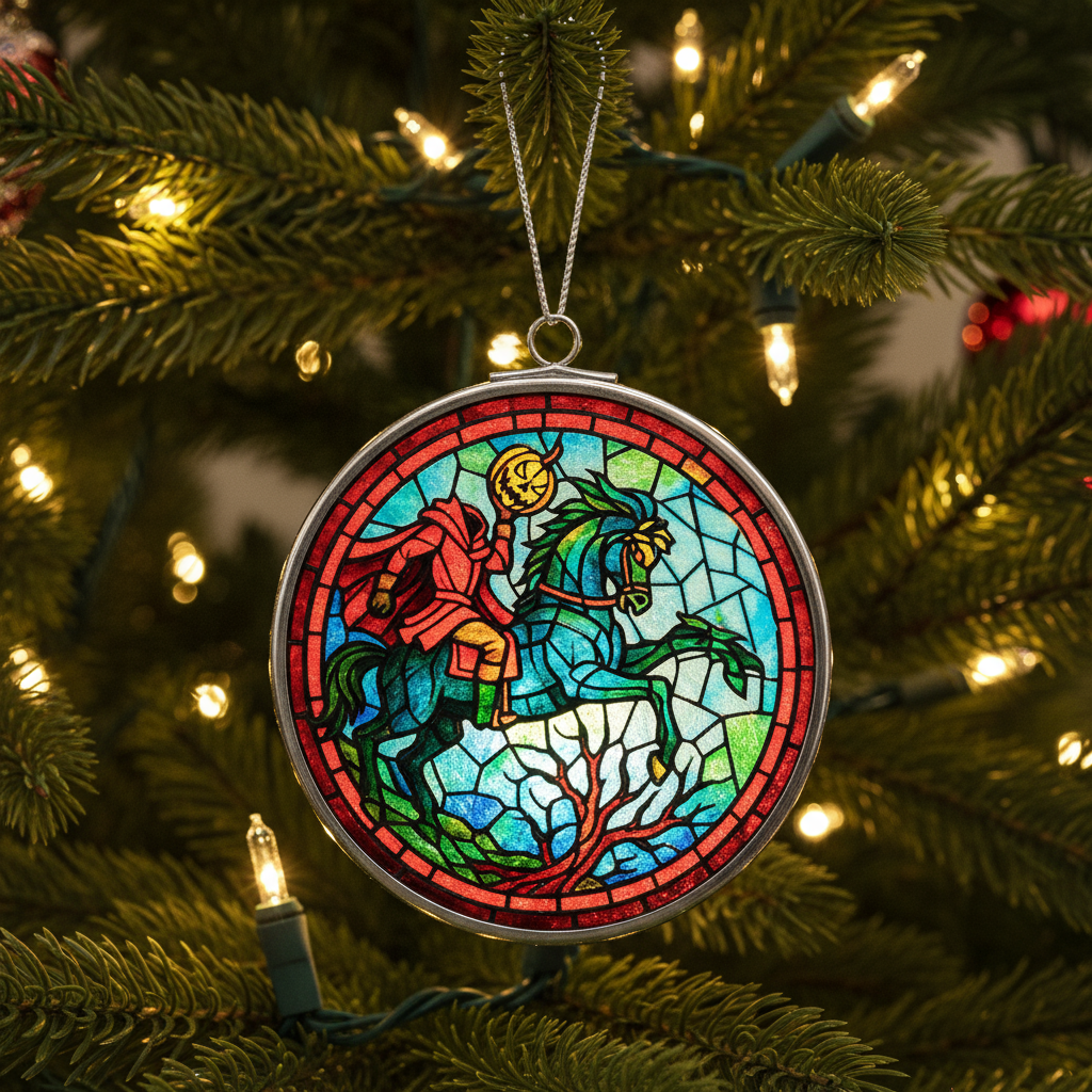 Sun Catcher - Headless Horseman 3"
