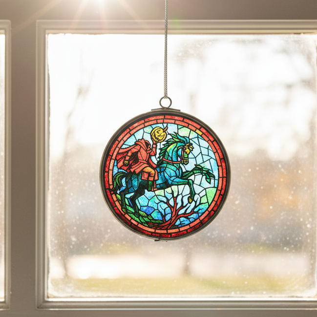 Sun Catcher - Headless Horseman 3"