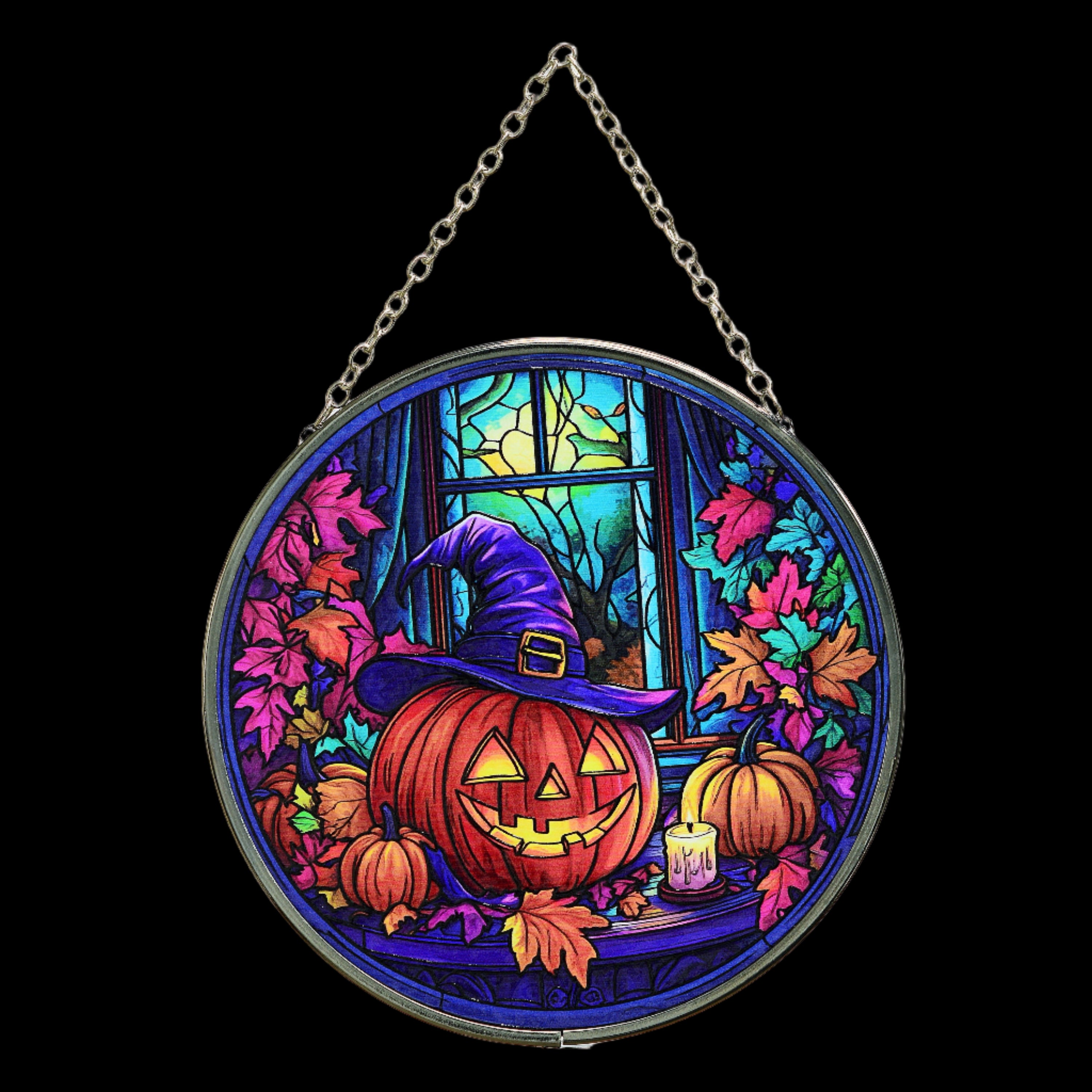 Sun Catcher - Hocus Pocus Pumpkin 6"