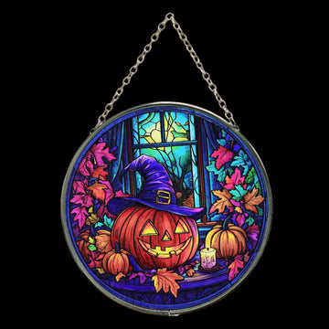 Misfit Sun Catcher - Hocus Pocus Pumpkin 6"