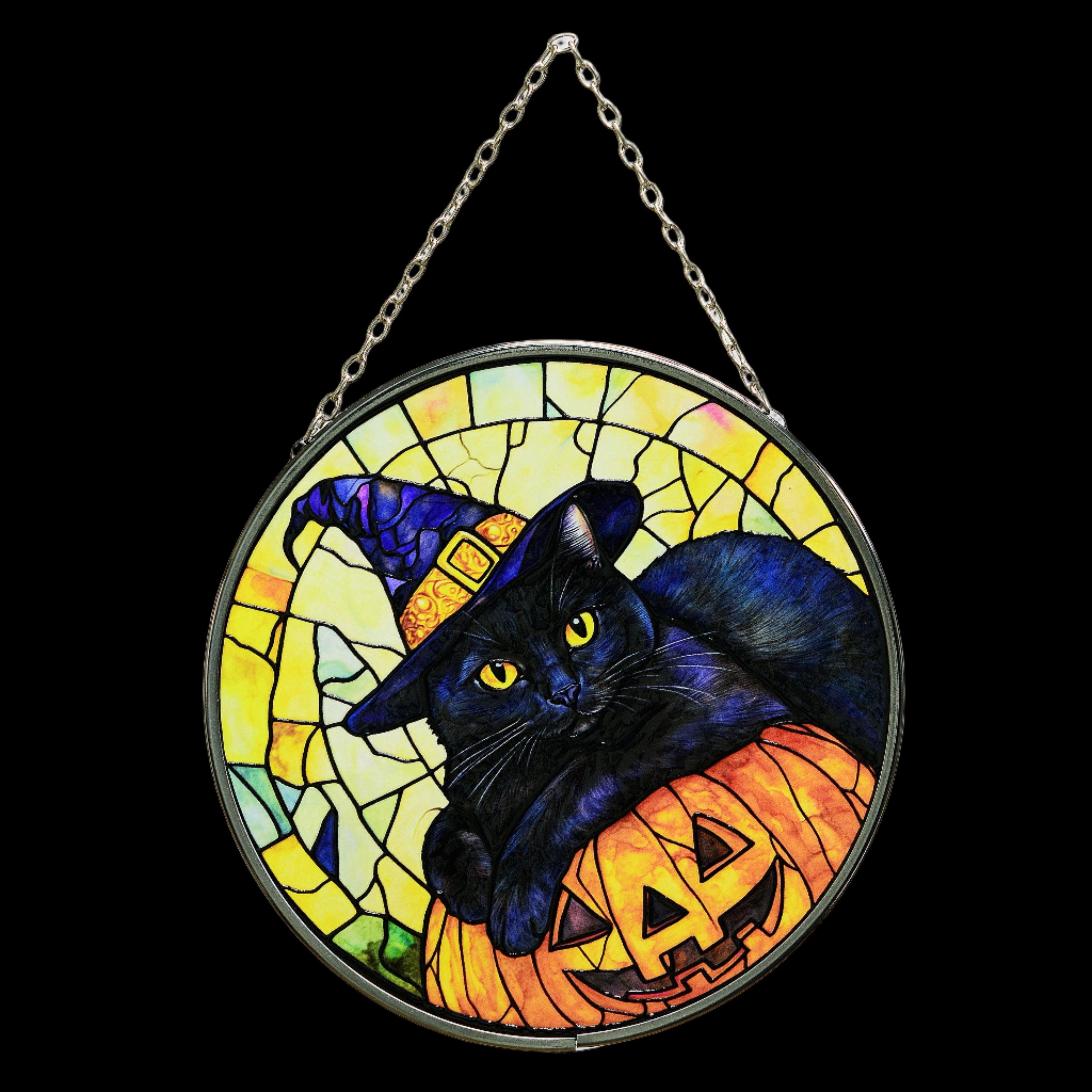 Sun Catcher - Pumpkin Paws 6"