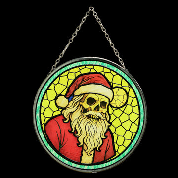 Sun Catcher - Skelly Claus 6