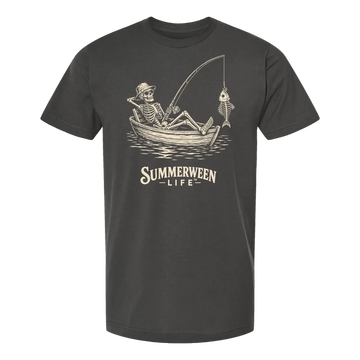 Skeleton Fishing Unisex Shirt