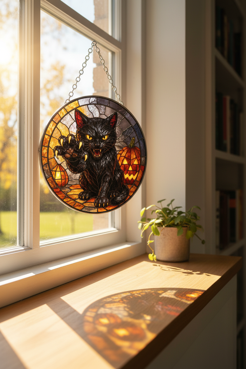 Sun Catcher - Black Magic 6"