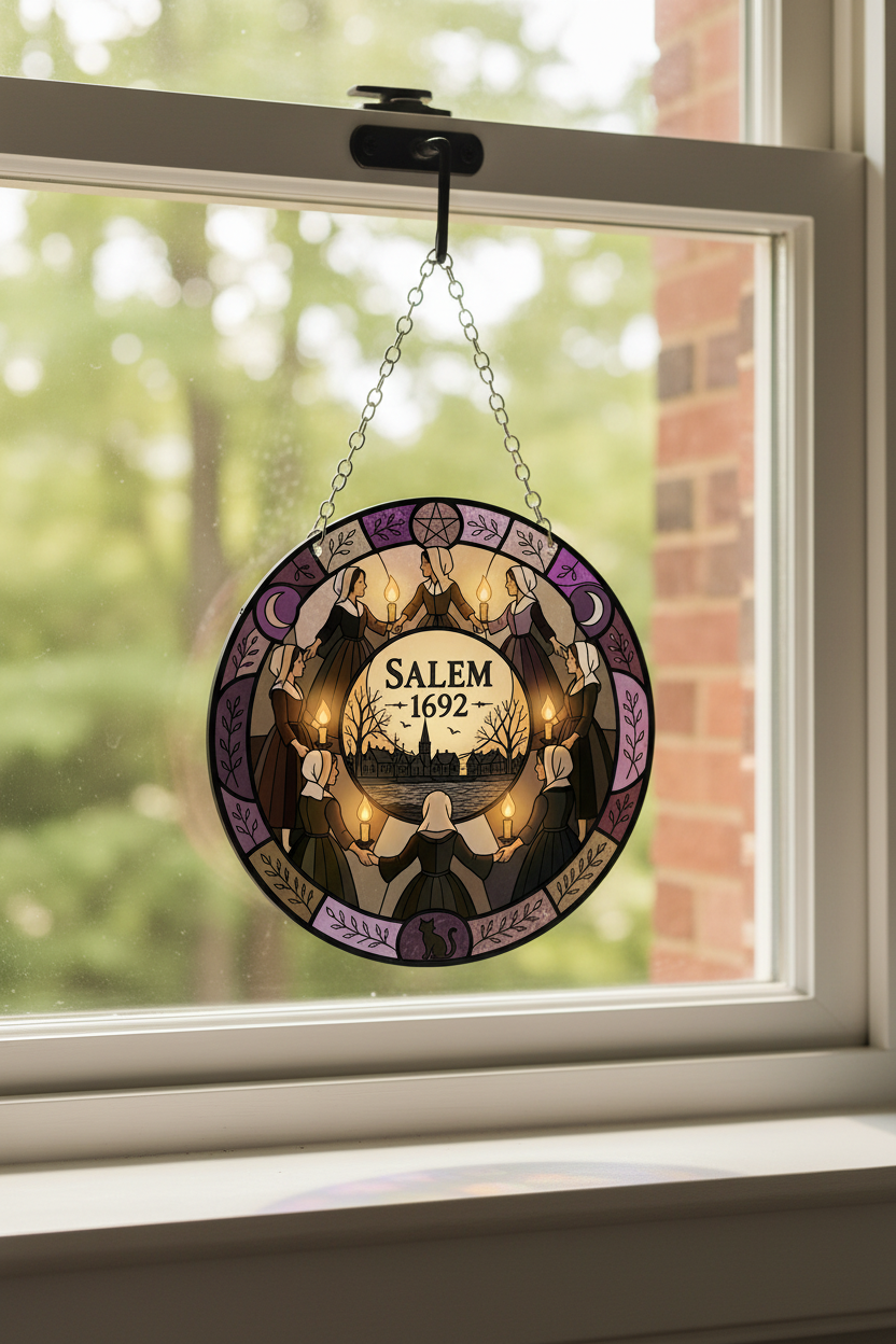 Sun Catcher - Circle of Salem 6"