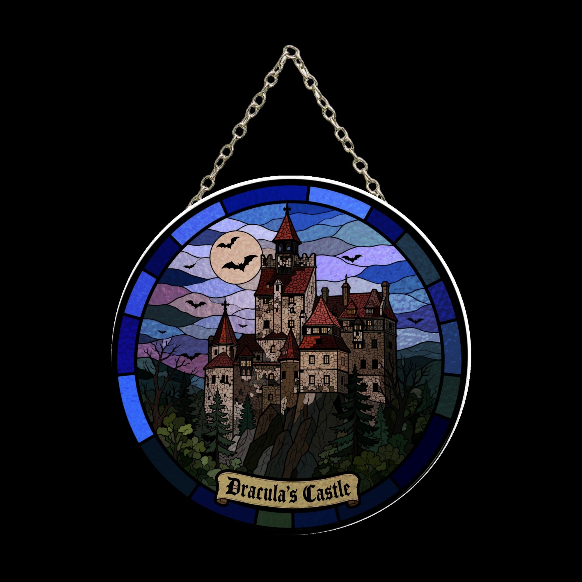 Sun Catcher - Dracula's Castle 6"