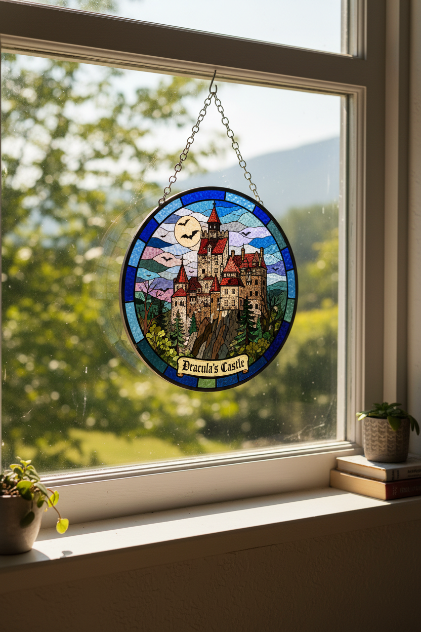 Sun Catcher - Dracula's Castle 6"