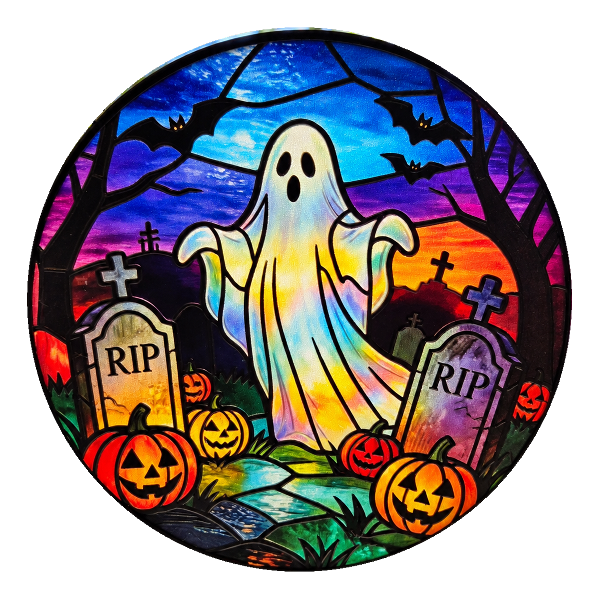 Sun Catcher - Ghost in the Graveyard 6"