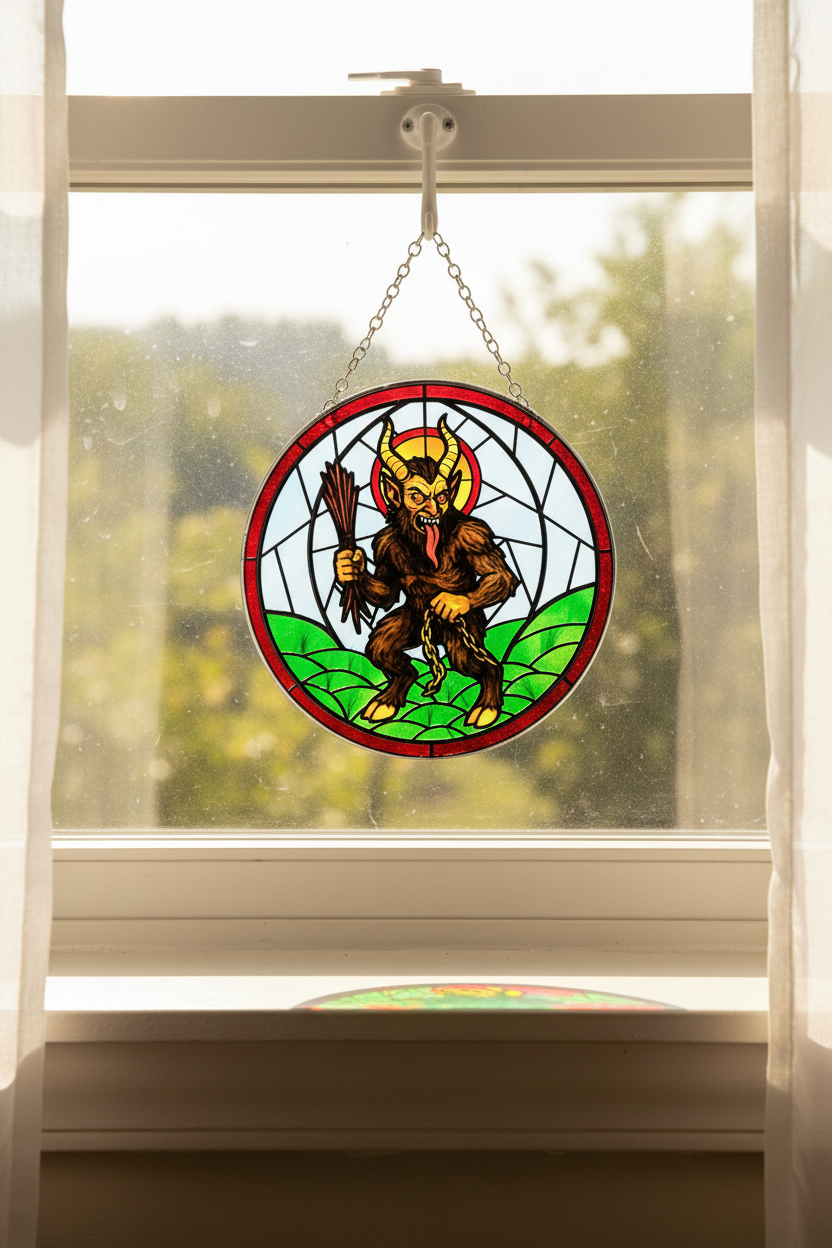 Sun Catcher - Krampus 6"