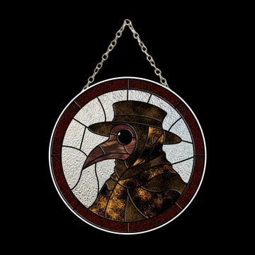Sun Catcher - Plague Doctor 6"