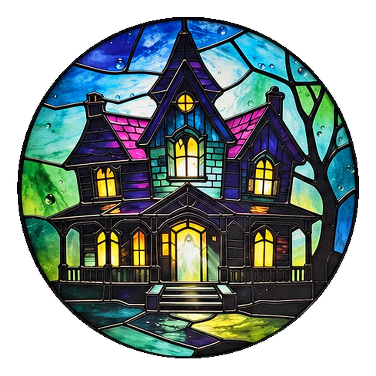 Sun Catcher - The Haunted Manor 6"