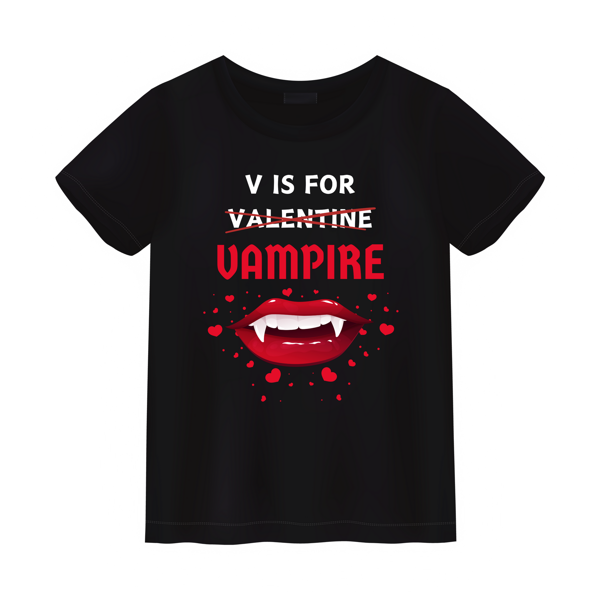 V is for Vampire Unisex Shirt