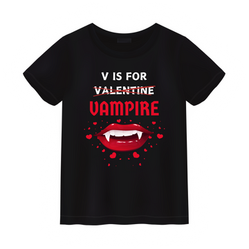 V is for Vampire Unisex Shirt